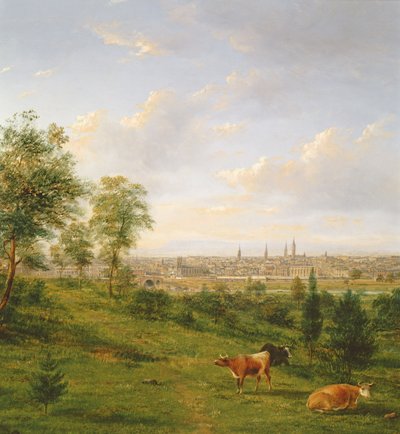 View of Melbourne by Henry Gritten